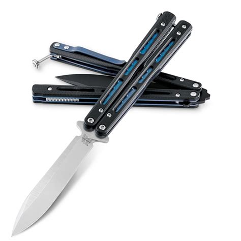 TheONE Channel <b>Balisong</b> FALCON <b>Butterfly Knife</b> w/ Zen Pins - ORIGINAL. . Benchmade balisong replacement blade